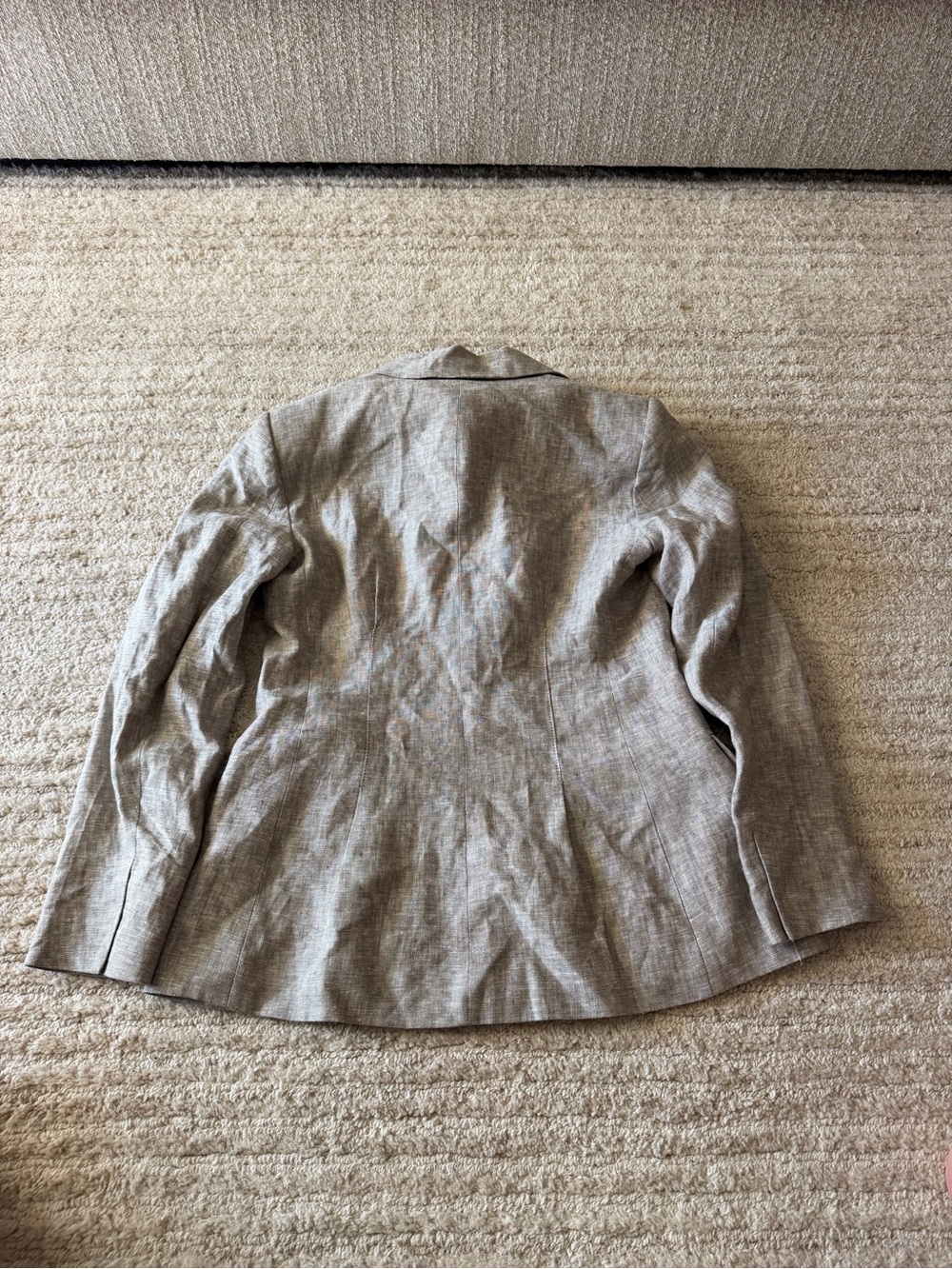 Zara women’s 100% linen blazer size large - Picture 2 of 7